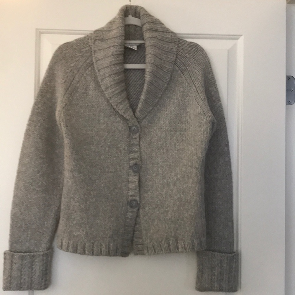 Plush boyfriend cardigan